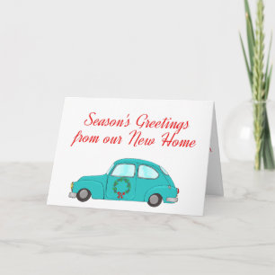 Season's Greetings from new home Holiday Card