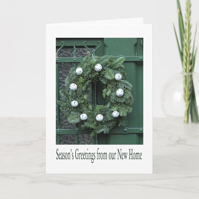 Season's Greetings from our New Home Holiday Card (Front)