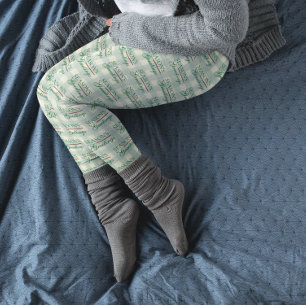 Season's Greetings Gingham Christmas Leggings