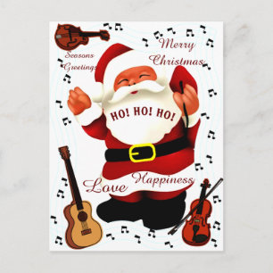 Seasons-Greetings-HO!HO!HO!_ Holiday Postcard