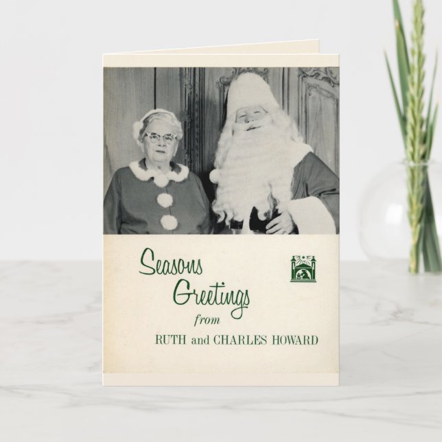 Season's Greetings Holiday Card (Front)
