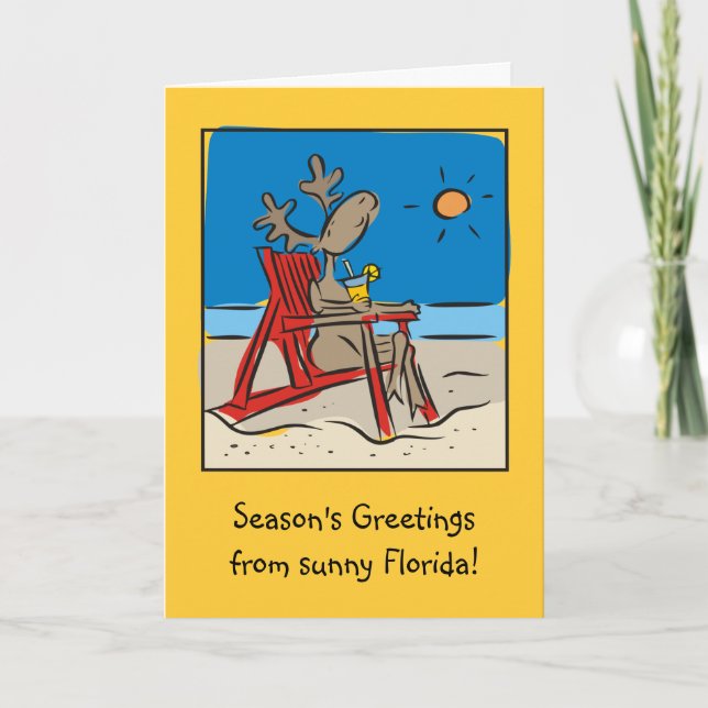 Season's Greetings Holiday Card (Front)
