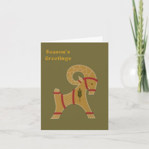 Season's Greetings Holiday Card