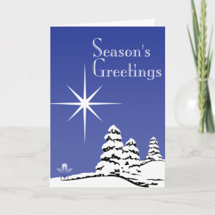 Seasons Greetings Holiday Card