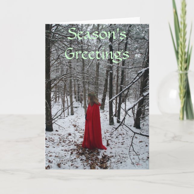 Season's greetings holiday card (Front)