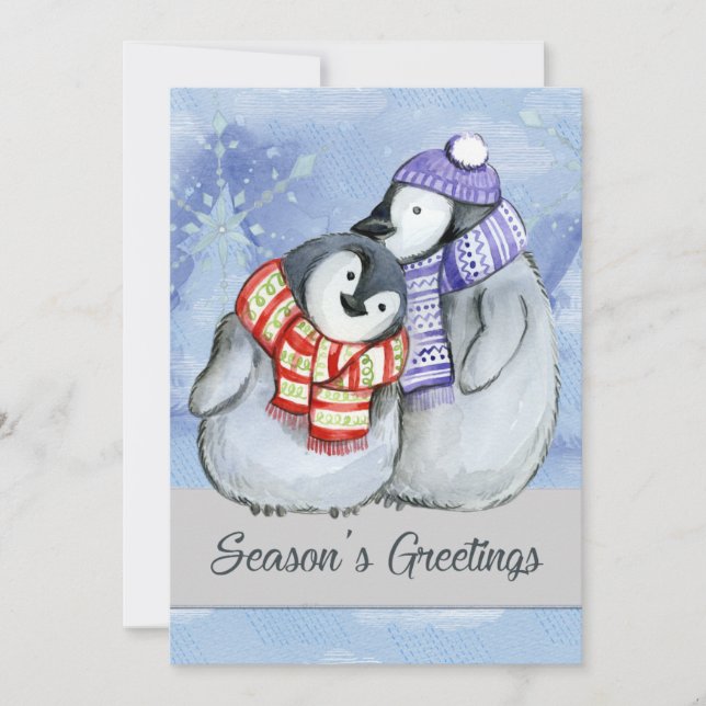 Season's Greetings Holiday Card (Front)