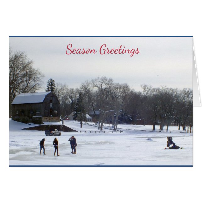 Seasons Greetings Holiday Fun  (Front Horizontal)