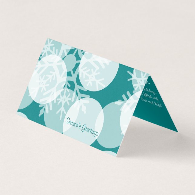 Season's Greetings - Holidayz Folding Card (Front)