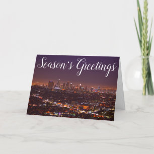 Season's Greetings Los Angeles Holiday Card
