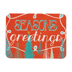Seasons Greetings Magnet
