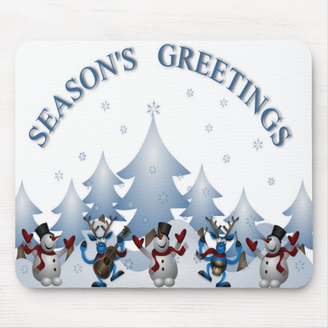 SEASONS GREETINGS MOUSE MAT (Front)
