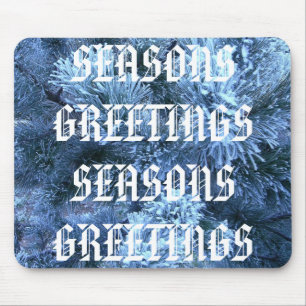 SEASONS GREETINGS MOUSE MAT