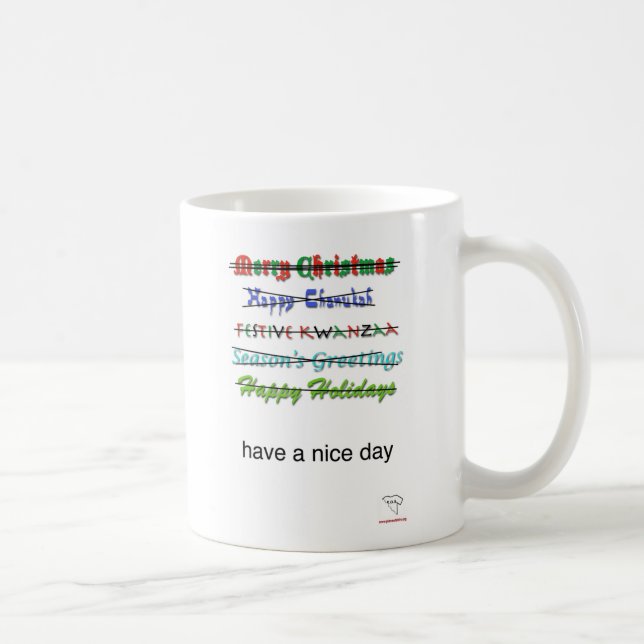 Seasons' Greetings Mug (Right)