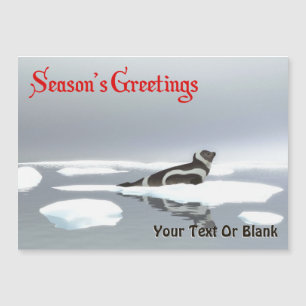 Season's Greetings - Ribbon Seal
