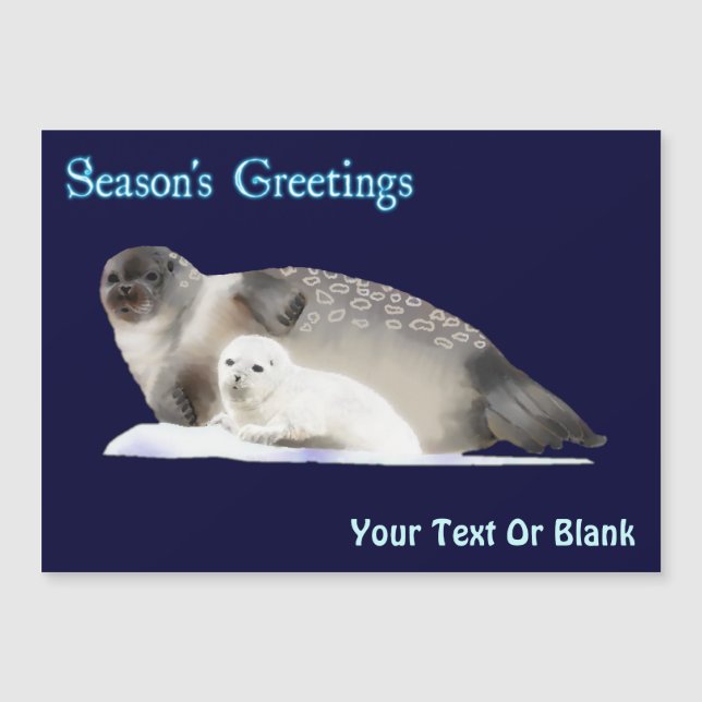 Season's Greetings - Ringed Seal (Front)