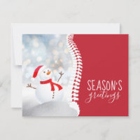 Season's Greetings Snowman Spine Chiropractic