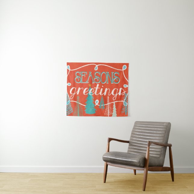 Seasons Greetings Tapestry (In Situ (Horizontal))