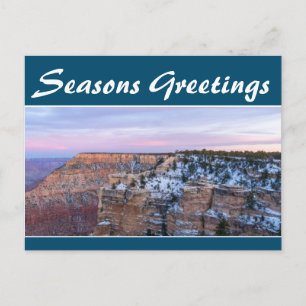 Seasons Greetings Template Personalised PostCard