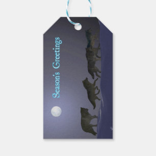 Season's Greetings - Wolfpack Gift Tags