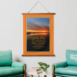 Seasons hanging tapestry