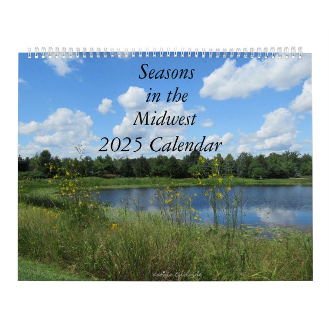 Seasons in the Midwest 2025 Calendar (Cover)