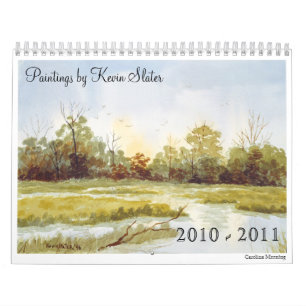 Seasons in Watercolor Calendar