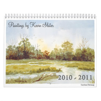 Seasons in Watercolor Calendar