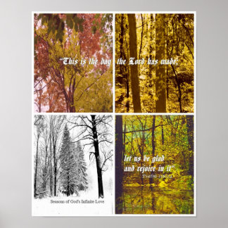 Seasons of God's Infinite Love Poster