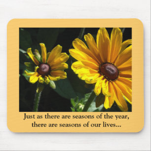 Seasons of Our Lives....Black Eyed Susans Mouse Mat