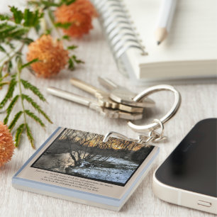 Seasons of our Lives Inspirational Key Ring