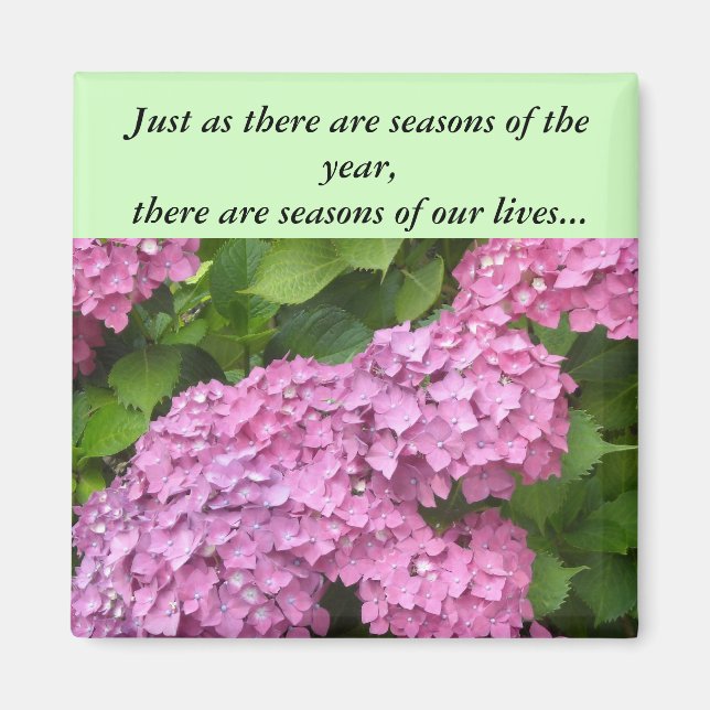 Seasons of our Lives Magnet (Front)