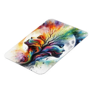 Seasons Of The Moon Magnet