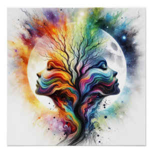 Seasons Of The Moon Poster