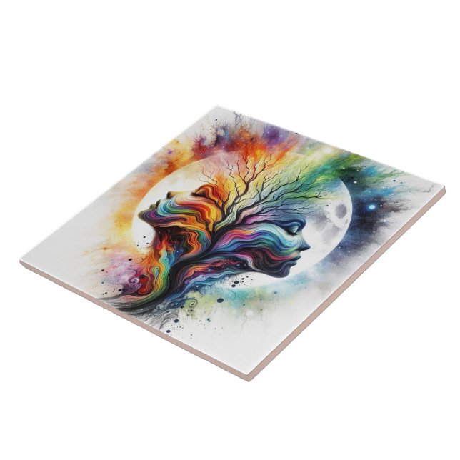 Seasons Of The Moon Tile (Side)