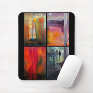 Seasons Painting by Alfred Fox Mouse Mat