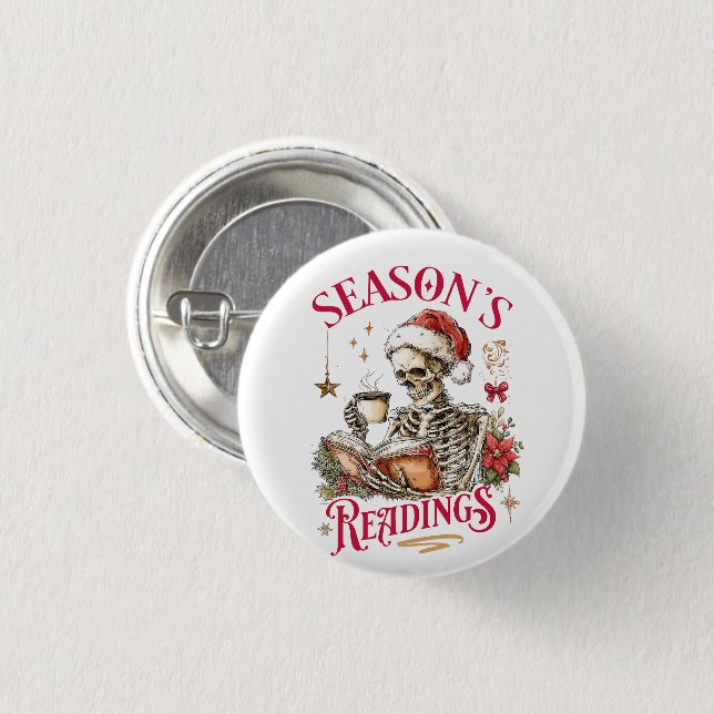 Season's Readings  3 Cm Round Badge (Front & Back)