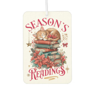 Season's Readings Cozy Kitten Car Air Freshener