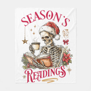 Season's Readings  Fleece Blanket
