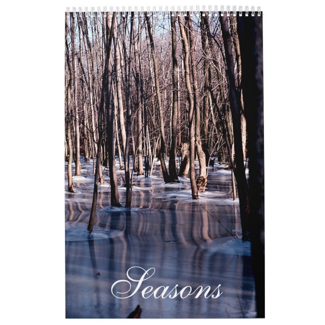 Seasons Single Page Calendar (Cover)