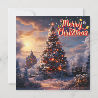 Season's Sparkle Christmas Card