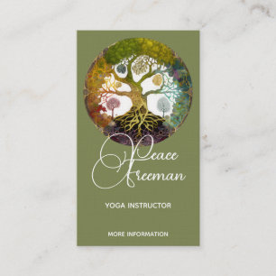 Seasons   Tree of Life Business Card