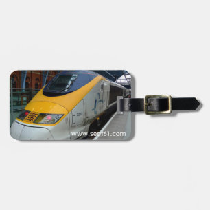 Seat61 Eurostar luggage labels. Tag