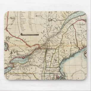 Seat of War in North America Mouse Mat