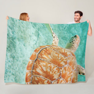 Seat Turtle Fleece Blanket
