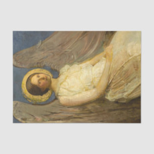 Seated Angel by Abbott Handerson Thayer Tissue Paper
