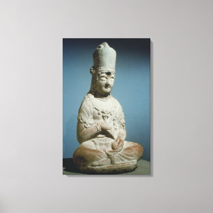 Seated Bodhisattva of Hansong-sa, Korea, 10th cent Canvas Print