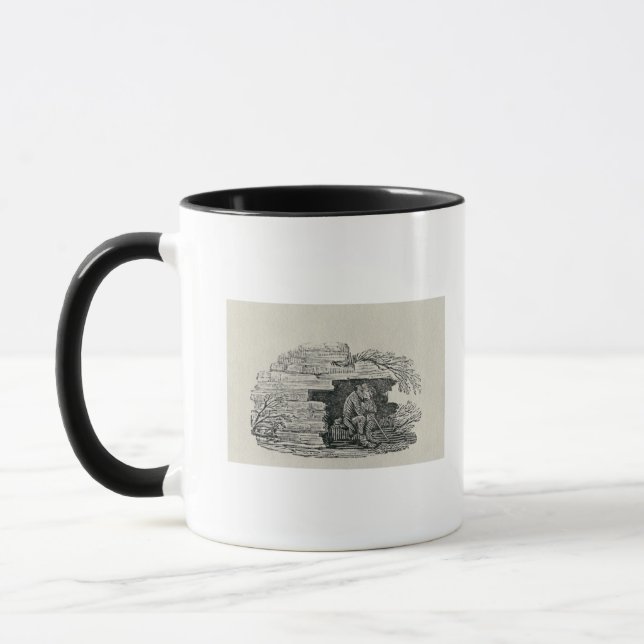 Seated Man Mug (Left)