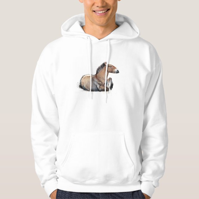 Seated Przewalski 2011 Hoodie (Front)