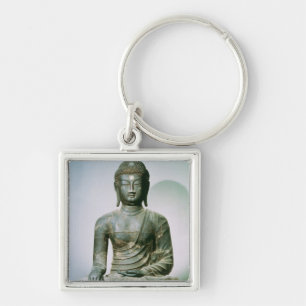 Seated Sakyamuni Buddha from Ch'ungung-ni (iron) Key Ring