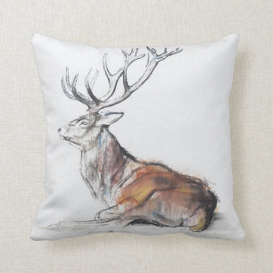 Seated Stag 2006 Cushion